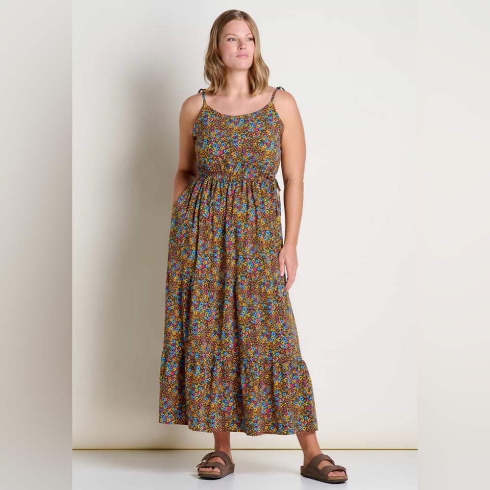 Toad&Co Sunkissed Multicolor Floral Maxi Dress